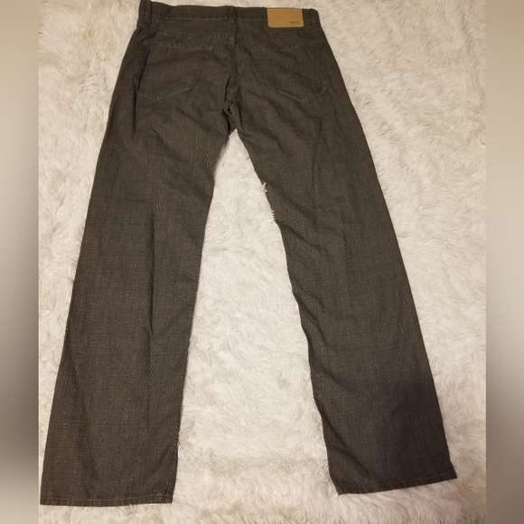 Hugo BOSS Men's Plaid Dress Pants Color Gray Size 32X32 - Picture 2 of 15